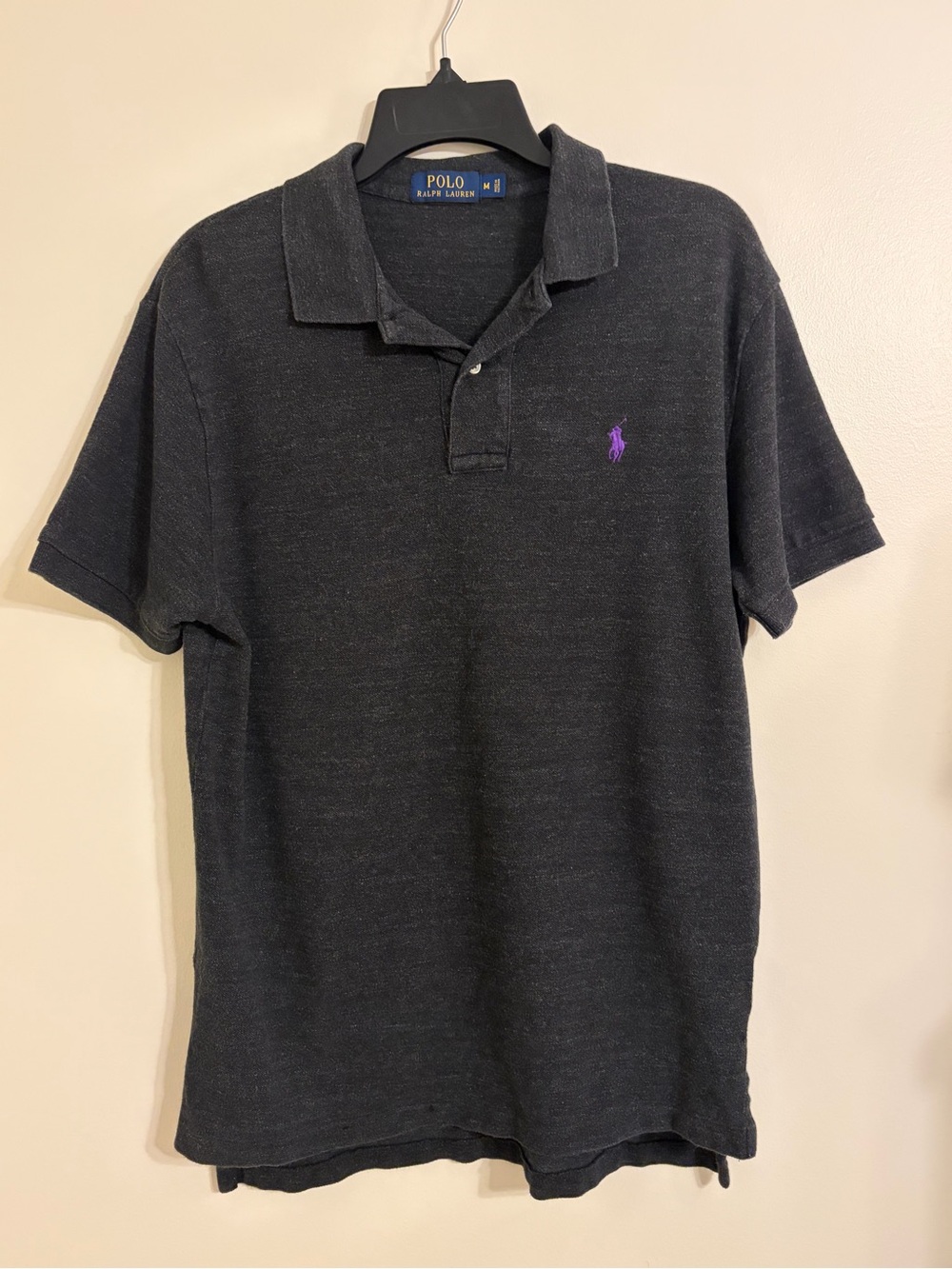 Polo by Ralph Lauren | Men's Dark Gray Polo Shirt size M